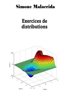 cover image of Exercices de distributions